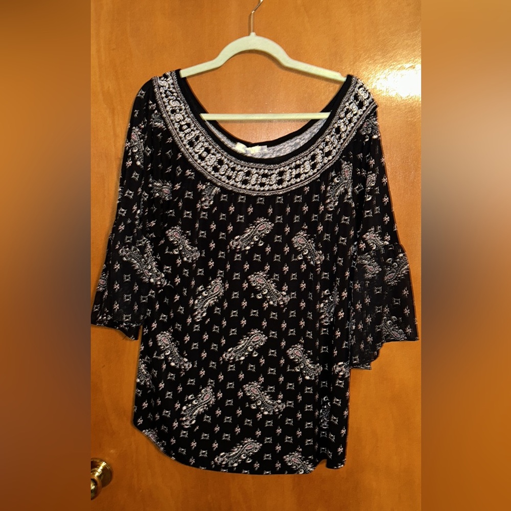 Boho style ladies XL top